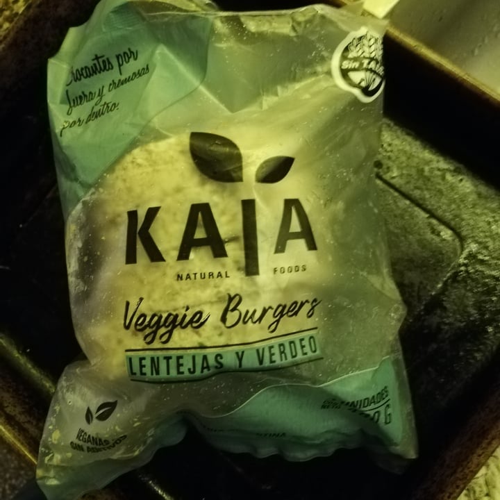 photo of Kaia Veggie Burguer De Lentejas Y Verdeo shared by @carolinacurci on  15 Nov 2022 - review