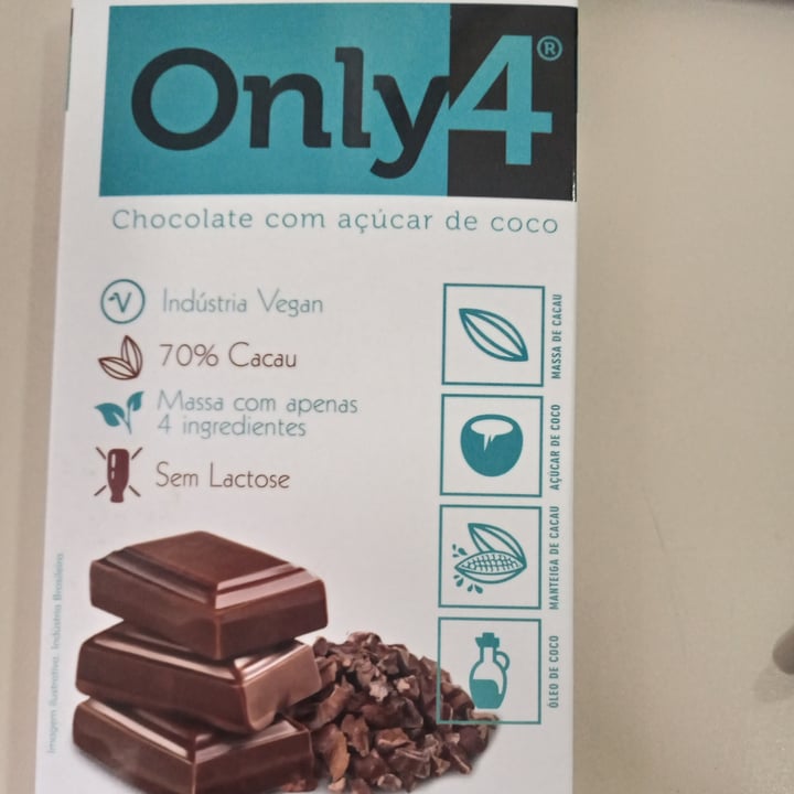 photo of Only4 Only4 Chocolate Com Açúcar de Coco Cranberry shared by @49edna on  19 May 2022 - review