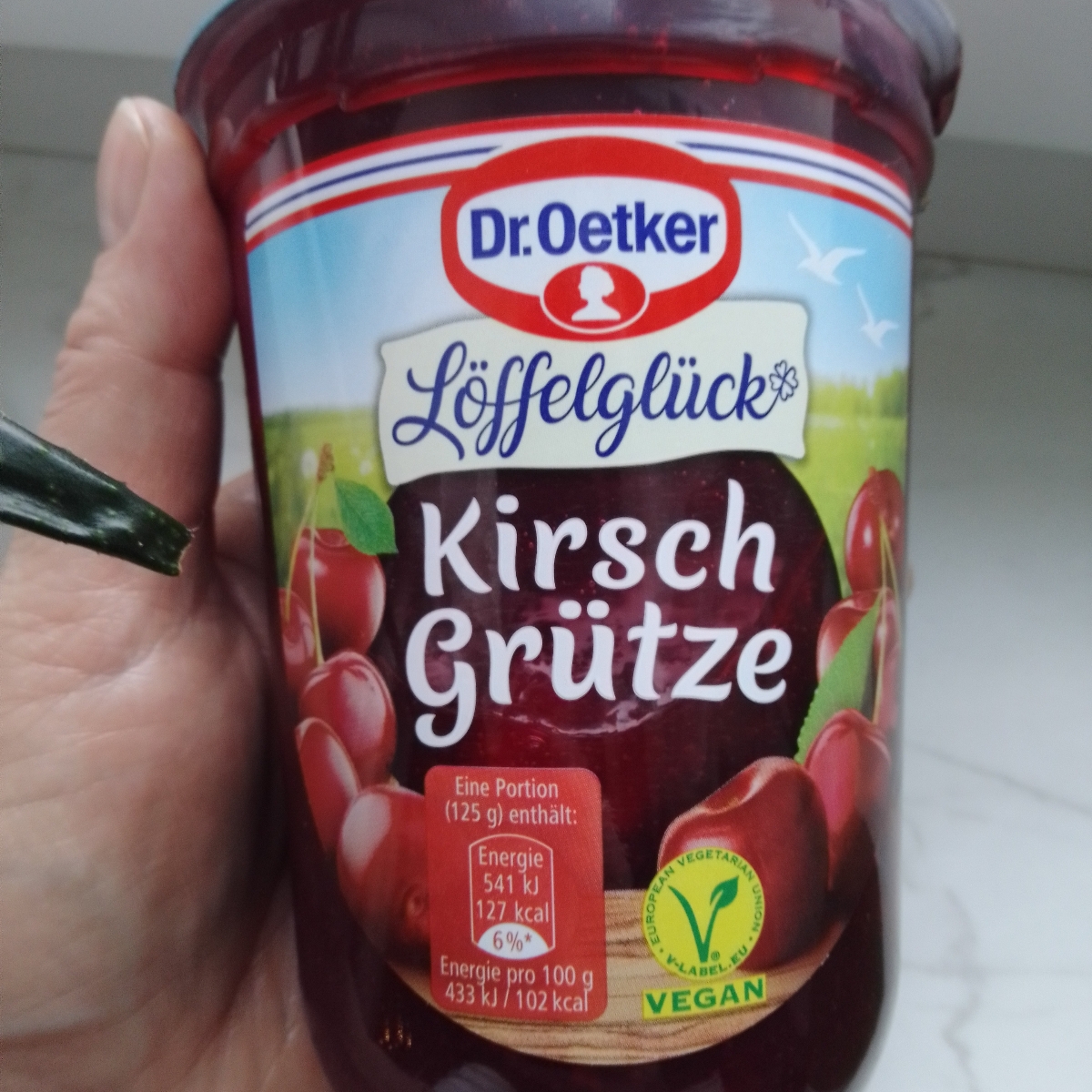 Kirschgrütze from Dr. Oetker - Vegan Product Reviews &amp; Ratings | abillion