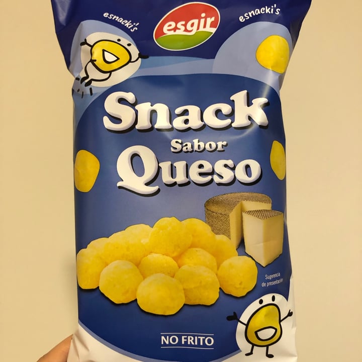 photo of Esgir Snack sabor queso shared by @eusonbita on  15 Nov 2020 - review