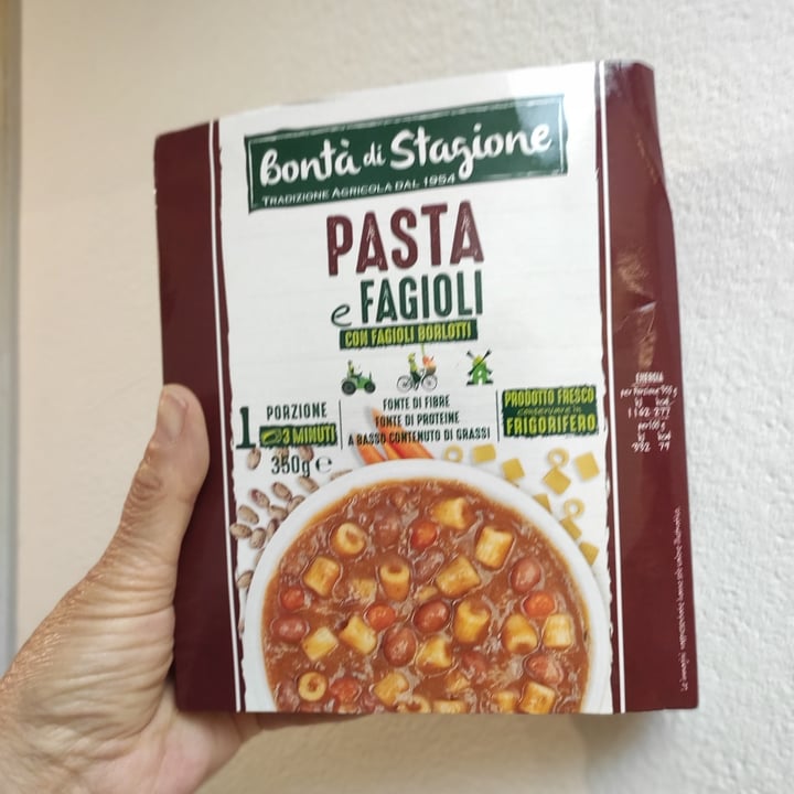 photo of Bontà di stagione Pasta e fagioli shared by @friedabella on  01 May 2022 - review