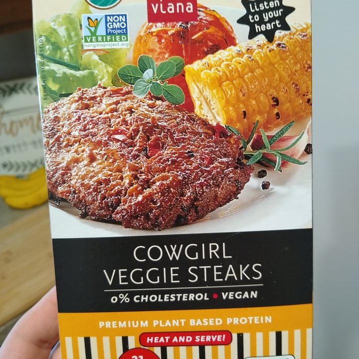 photo of Viana Cow Girl Veggie Steak shared by @soynoise31 on  07 Mar 2022 - review