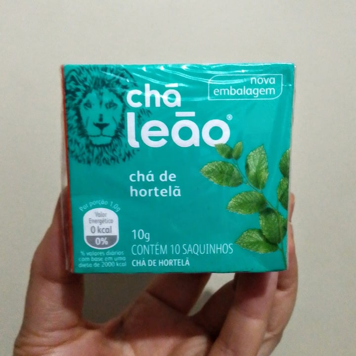 photo of Chá Leão Chá de hortelã Leão shared by @cristinasayuri on  04 Jul 2022 - review