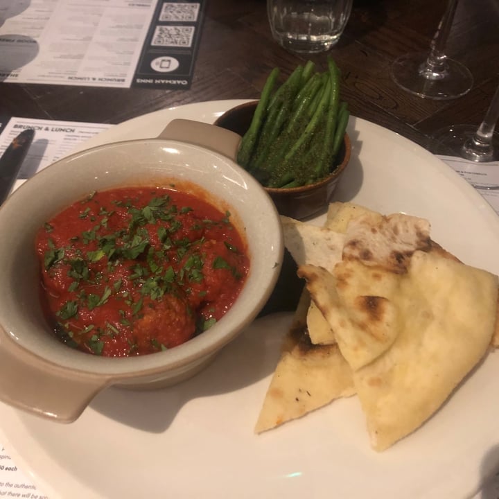 review photo of The Kings Arms No Meat Meatballs shared by @lizzieatk on 13 Sep 2020 - review