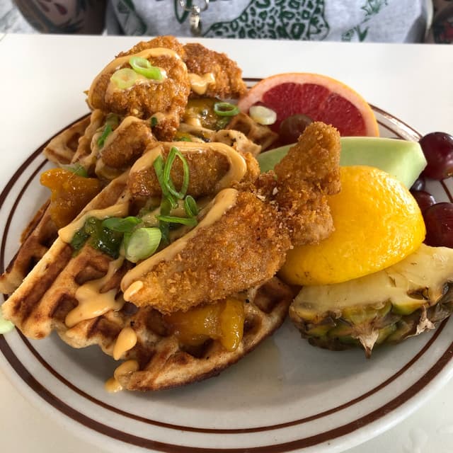 Photo of the dish “Gaufre Pas-Poulet”