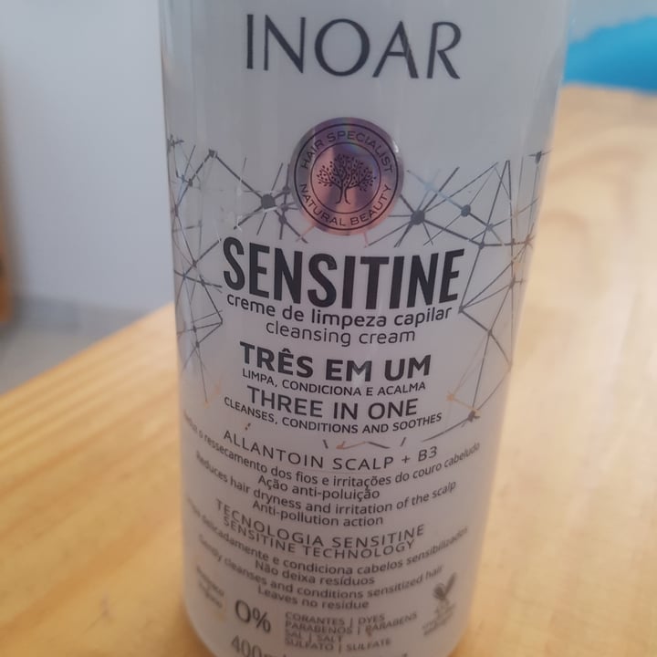 review photo of Inoar Sensitine Creme De Limpeza Capilar shared by @jacobsen on 24 Apr 2022 - review