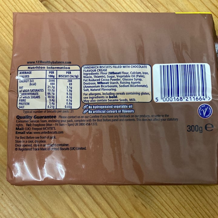 photo of McVitie's Bourbon Creams shared by @laurap96 on  04 Oct 2022 - review