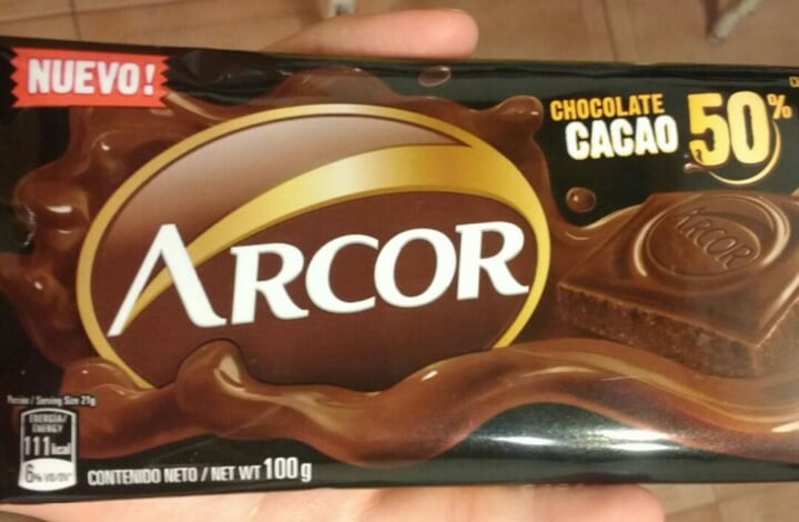 photo of Arcor Chocolate 50% Cacao shared by @conscam on  23 Mar 2020 - review