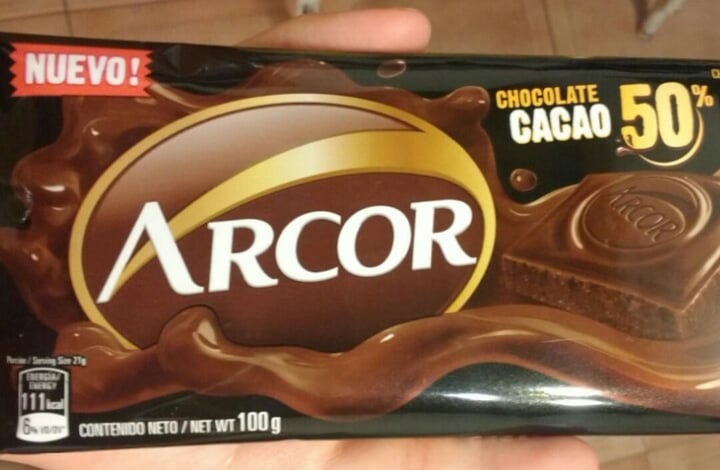 review photo of Arcor Chocolate 50% Cacao shared by @conscam on 23 Mar 2020 - review