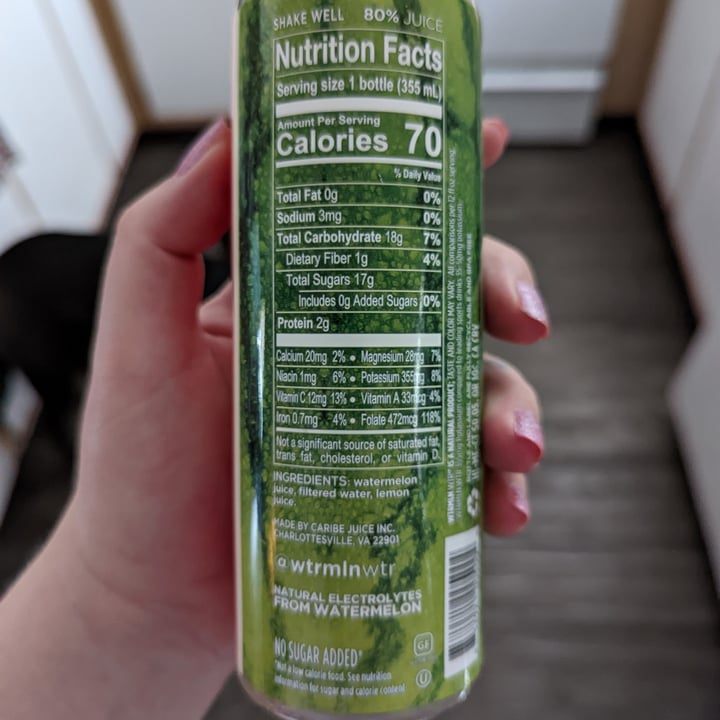 review photo of Wtrmlnwtr Cold pressed watermelon blend shared by @ashleyash on 06 Sep 2022 - review