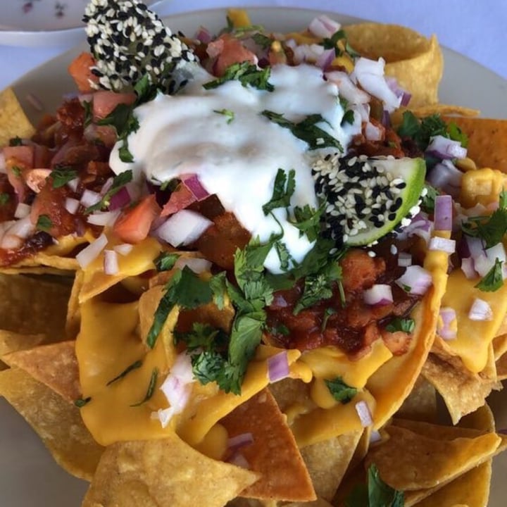 review photo of Arles & Boggs Vegan Eatery Nachos shared by @sagemurr on 22 Nov 2020 - review