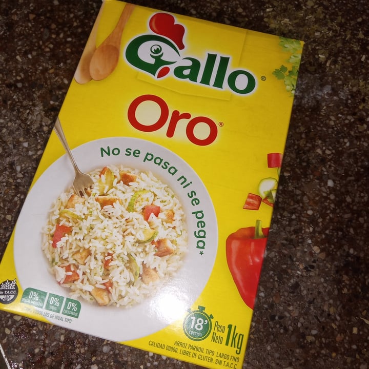 photo of Gallo Arroz Gallo Oro shared by @sashaberzerk on  22 Aug 2021 - review