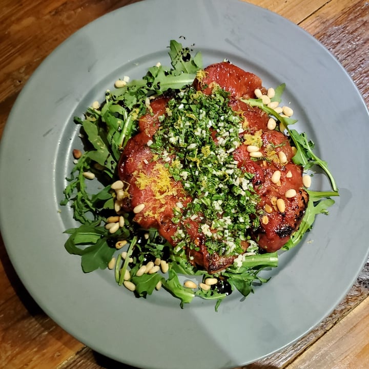 photo of POP Vegan Seared Watermelon Steak shared by @moosewong on  01 Apr 2021 - review