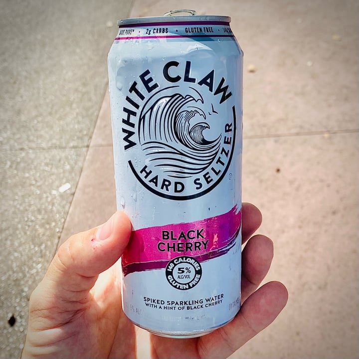 photo of White Claw Black Cherry Hard Seltzer shared by @leevardy on  12 May 2022 - review