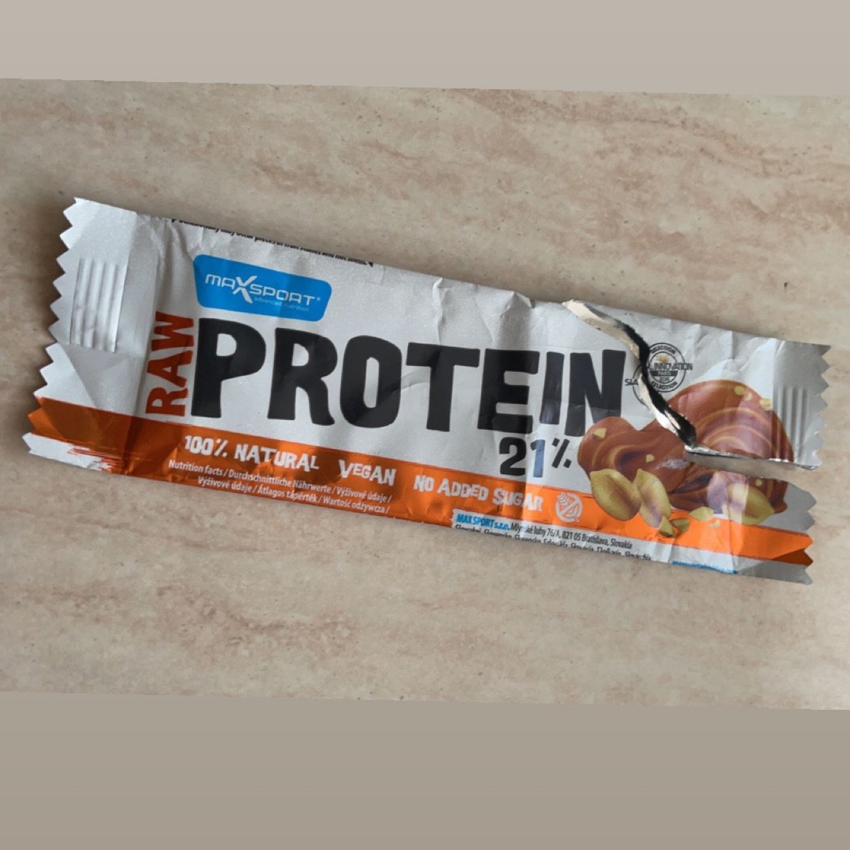 Maxsport raw protein bar Reviews abillion