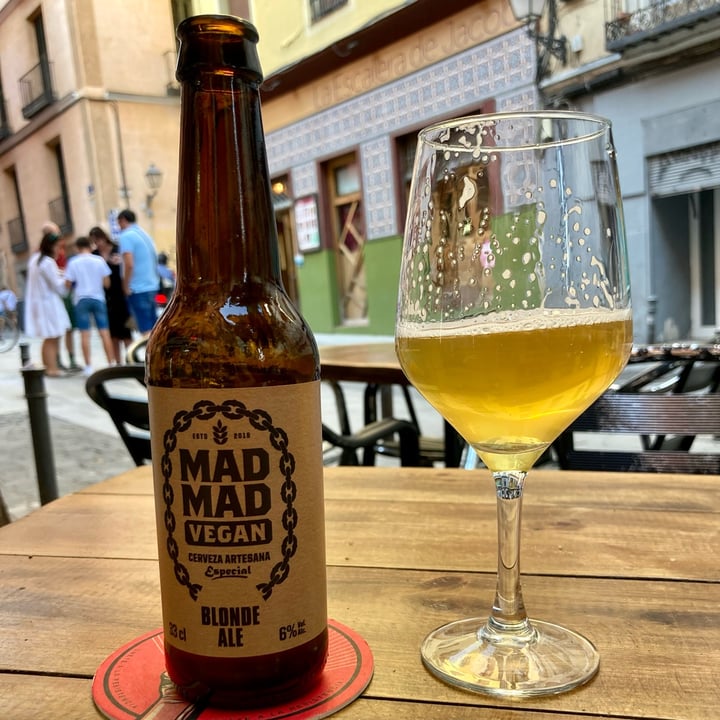 review photo of Mad Mad Vegan cerveza artesana especial shared by @asiayportia on 22 Jul 2022 - review