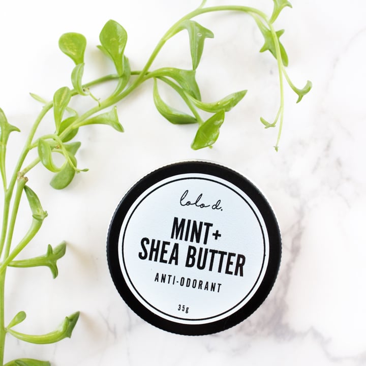photo of lolo d. MINT + SHEA BUTTER ANTI-ODORANT shared by @thegreenveganchick on  27 Dec 2020 - review
