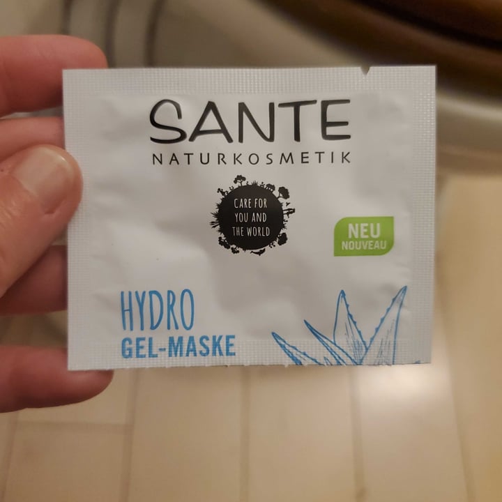 review photo of Sante Naturkosmetik Hydro gel mask shared by @chiaradi on 14 Apr 2022 - review