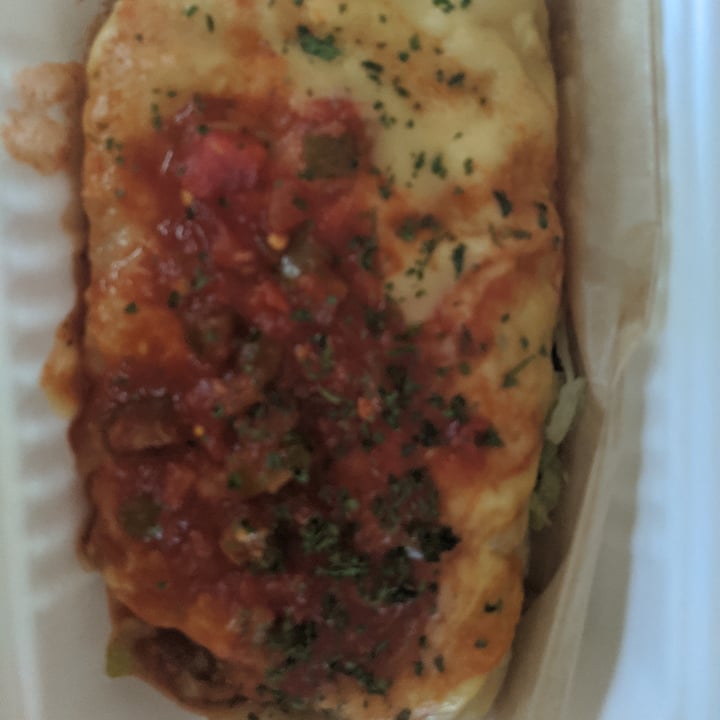 photo of Golden Dinosaurs Vegan Deli Chimichanga shared by @mcjeannie on  14 May 2020 - review
