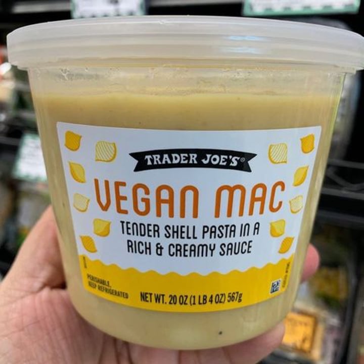 photo of Trader Joe's Vegan Mac shared by @nicolemarie2020 on  21 Apr 2020 - review