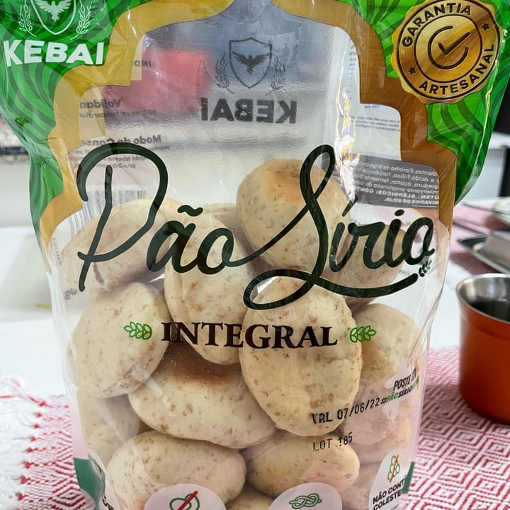 photo of Kebai Pão sírio shared by @arletevegan on  10 Jun 2022 - review