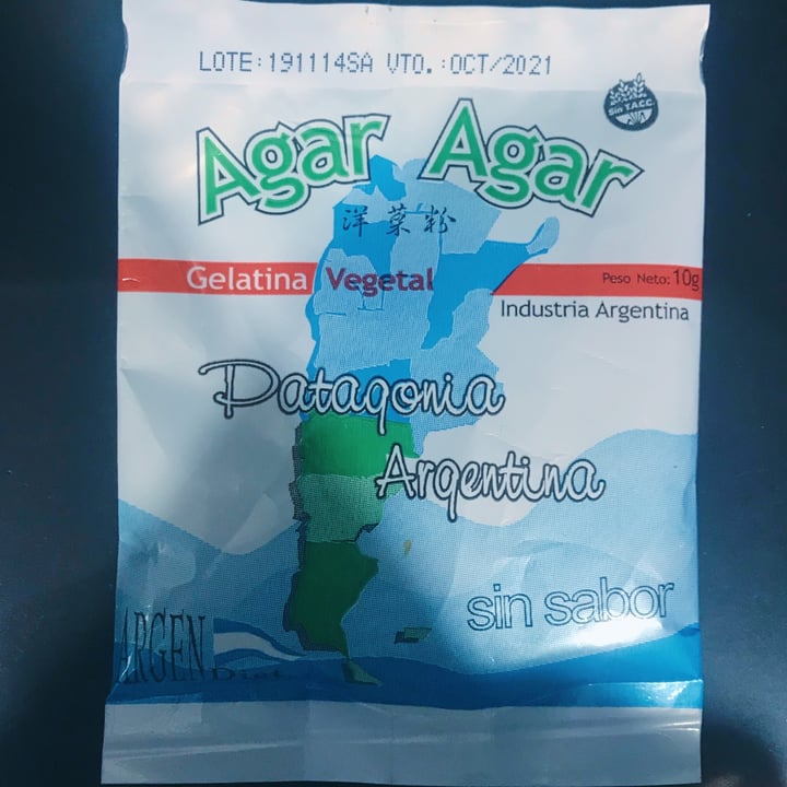 photo of Patagonia Argentina Agar Agar Gelatina Vegetal shared by @sabrinasilvero on  29 Oct 2020 - review