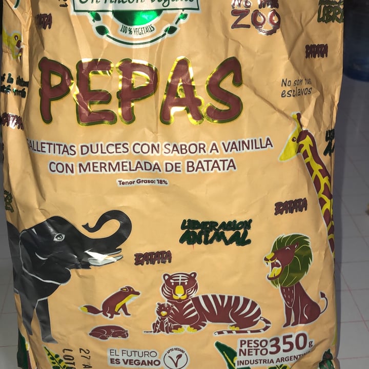 review photo of Un Rincón Vegano Pepas Galletitas Dulces con Sabor a Vainilla con Mermelada de Batata shared by @cbartoli on 28 Feb 2021 - review