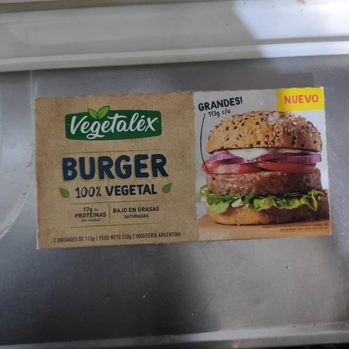 photo of Vegetalex Burger 100% Vegetal shared by @kesszm on  12 Jul 2022 - review