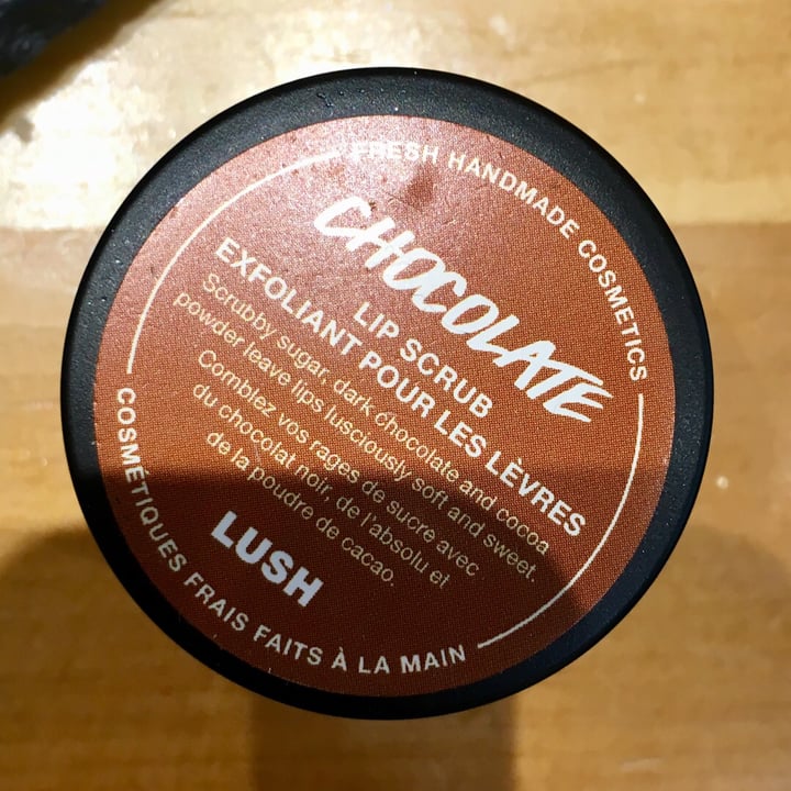 photo of LUSH Fresh Handmade Cosmetics Exfoliante Labial Chocolate shared by @selene00 on  08 Aug 2019 - review