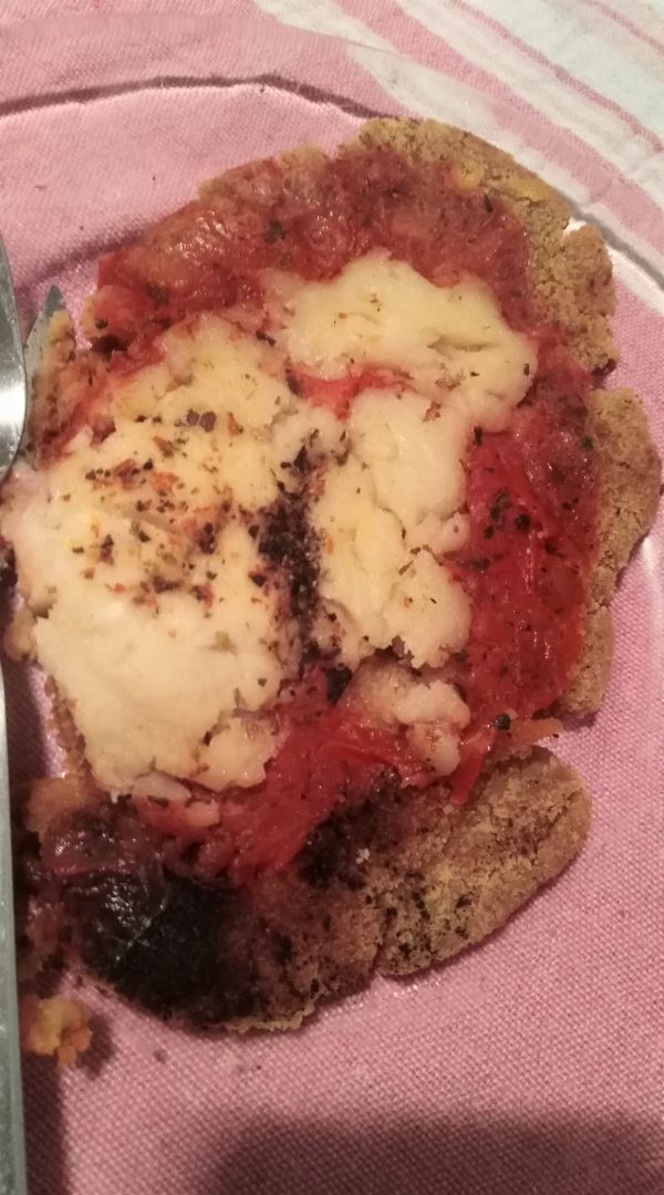 photo of Apto Vegano Consciente Milanesa Napolitana shared by @sofidamelio on  26 Mar 2020 - review