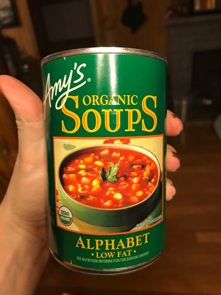 photo of Amy’s Organic Alphabet Soup shared by @mallory17 on  04 Mar 2020 - review