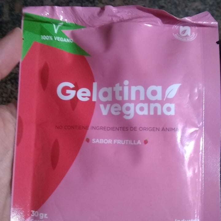 photo of Gely Vegui Gelatina Vegana sabor Frutilla shared by @vallveg on  11 Jan 2022 - review