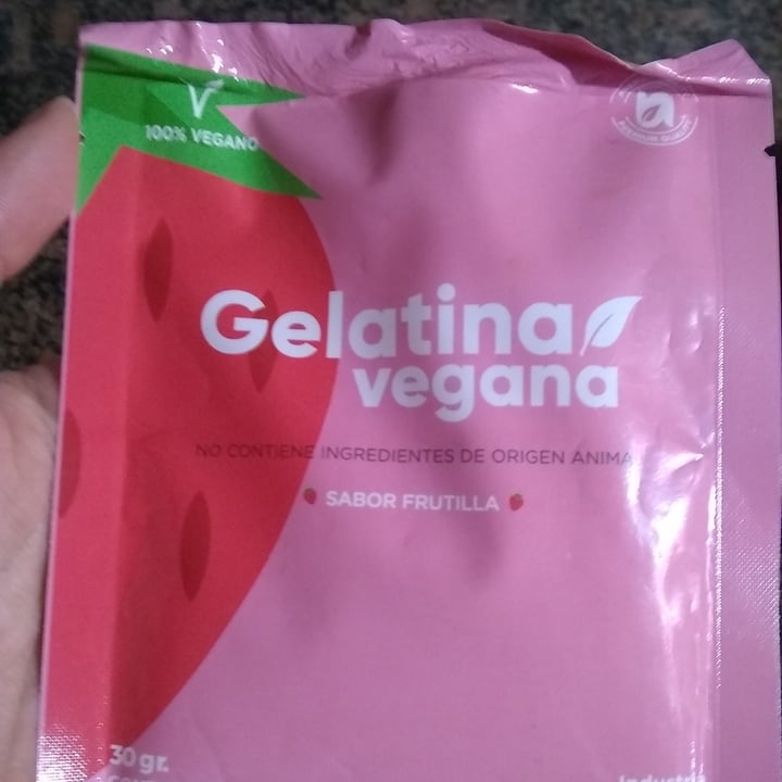 review photo of Gely Vegui Gelatina Vegana sabor Frutilla shared by @vallveg on 11 Jan 2022 - review