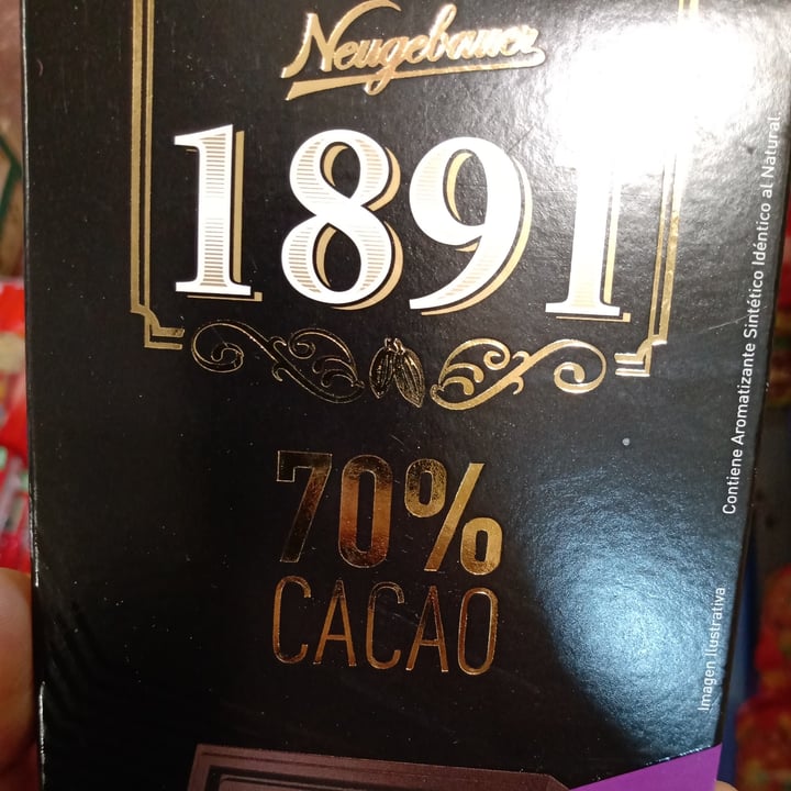 photo of 1891 Chocolate 70% cacao shared by @daniconstelacion on  28 Nov 2021 - review