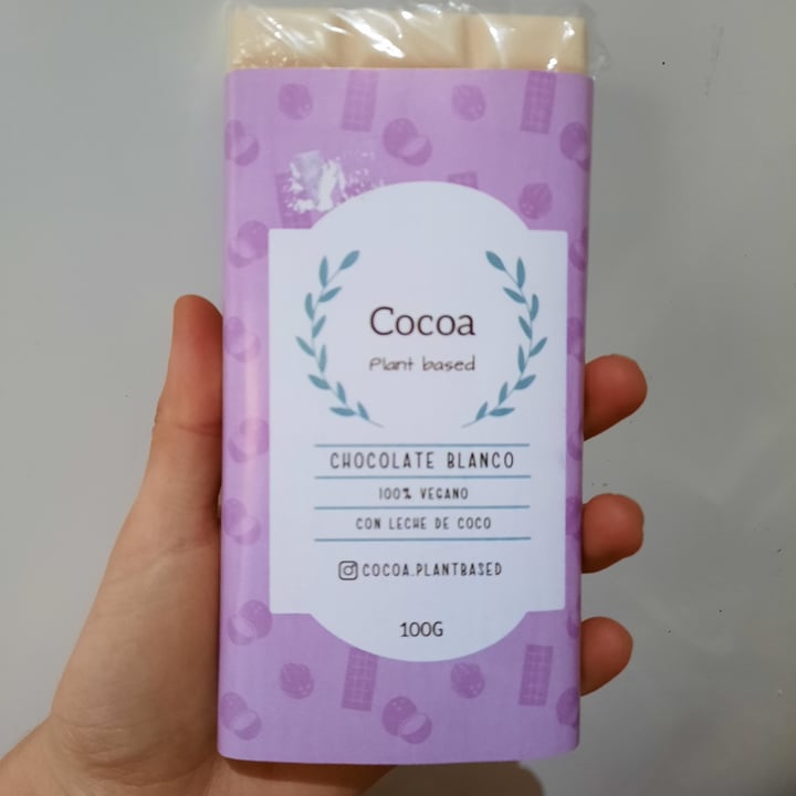 photo of Cocoa Plant Based Chocolate Blanco shared by @lily62 on  19 Jun 2022 - review