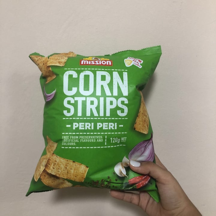 review photo of Mission Foods Corn Strips Peri Peri shared by @heerendd on 07 Nov 2020 - review