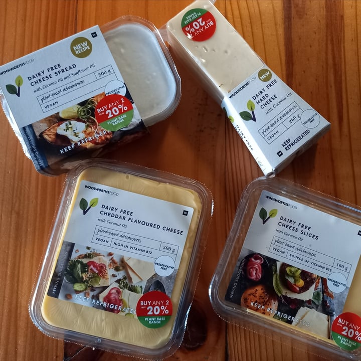 photo of Woolworths Food Dairy Free Cheese shared by @butterfly777 on  31 Aug 2022 - review