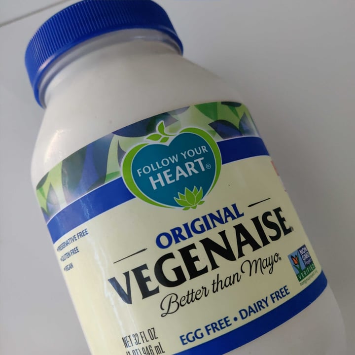 photo of Follow Your Heart Original Vegenaise shared by @beingvwithmc on  24 Apr 2020 - review
