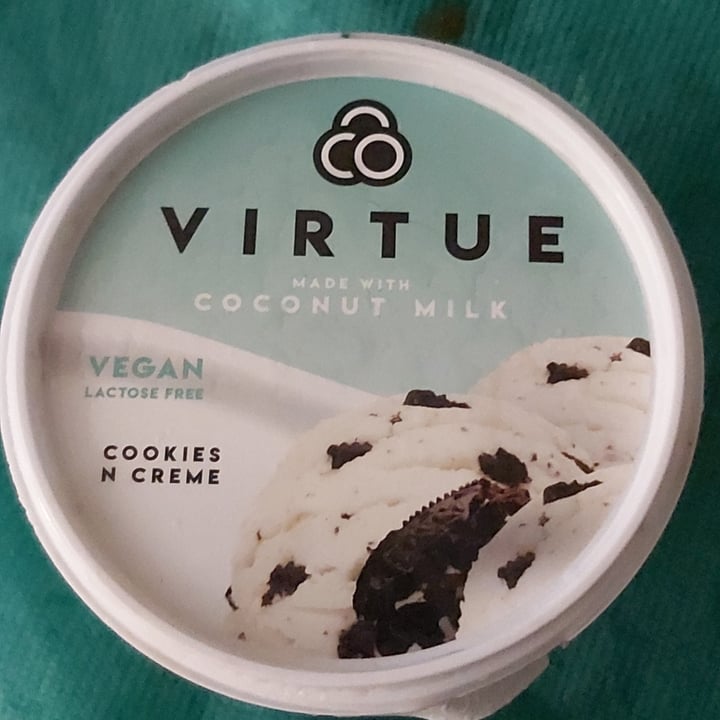 photo of Virtue Cookies and creme  ice cream shared by @jolenecollier on  21 Sep 2021 - review
