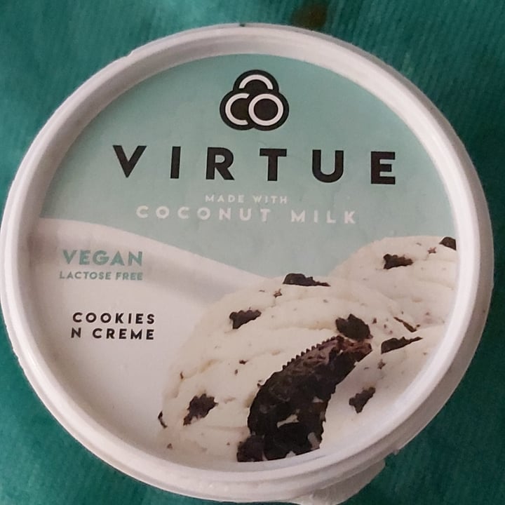 review photo of Virtue Cookies and creme ice cream shared by @jolenecollier on 21 Sep 2021 - review