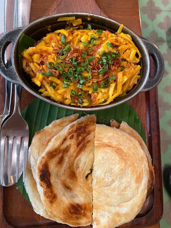 photo of Burma Burma Restaurant & Tea Room Tohu mash with paratha shared by @culinaryworkout on  29 Mar 2020 - review