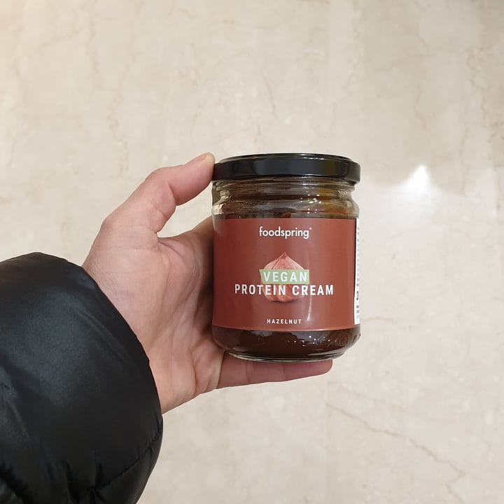 review photo of Foodspring Vegan protein cream shared by @salsina on 27 Dec 2021 - review