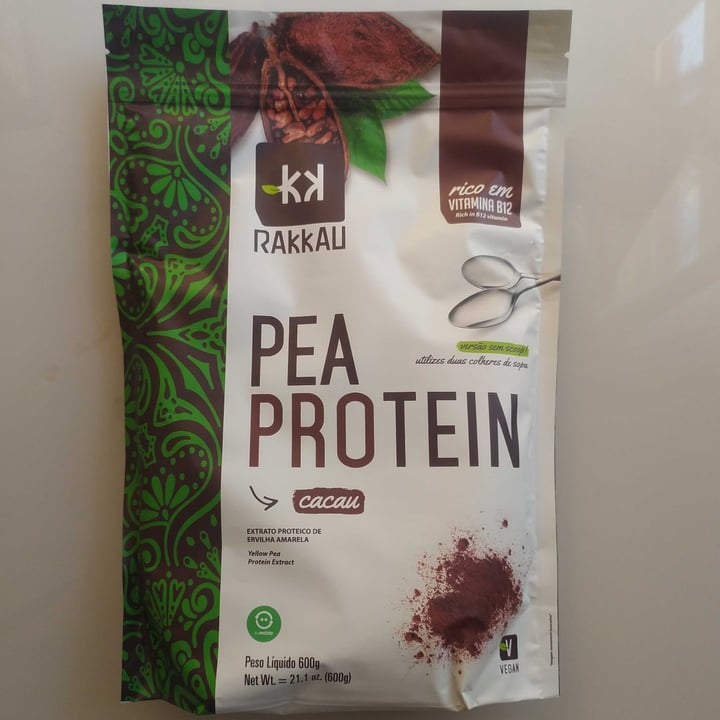 photo of Rakkau Pea Protein Sabor Cacau shared by @gabrie2412 on  28 Dec 2021 - review