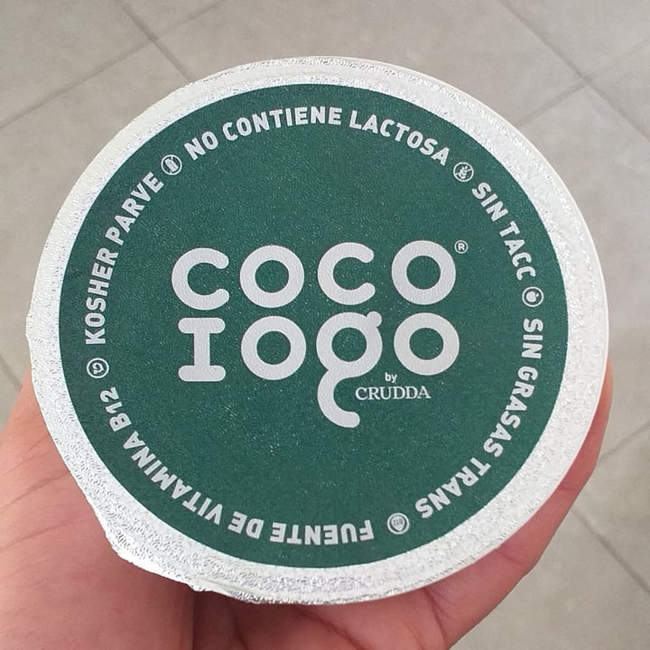photo of Crudda Yogur a Base de Coco sabor Arándanos shared by @melinamelinacc on  25 Jul 2021 - review