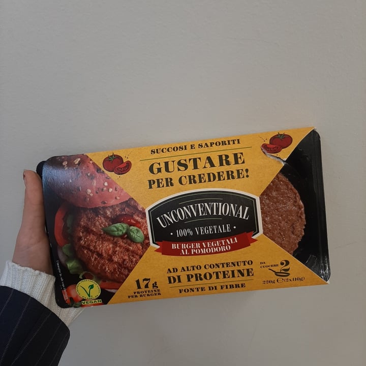 review photo of Unconventional Burger Vegetale Al Pomodoro - Tomato Burger shared by @vials on 10 Nov 2022 - review
