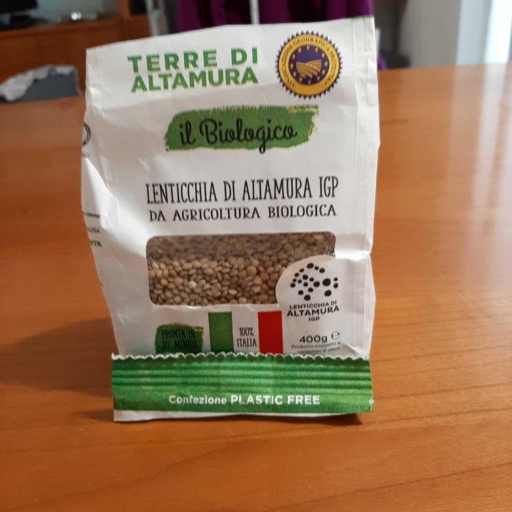 photo of Altamura lenticchie Lenticchie Bio di Altamura shared by @robertaroby on  01 Nov 2022 - review