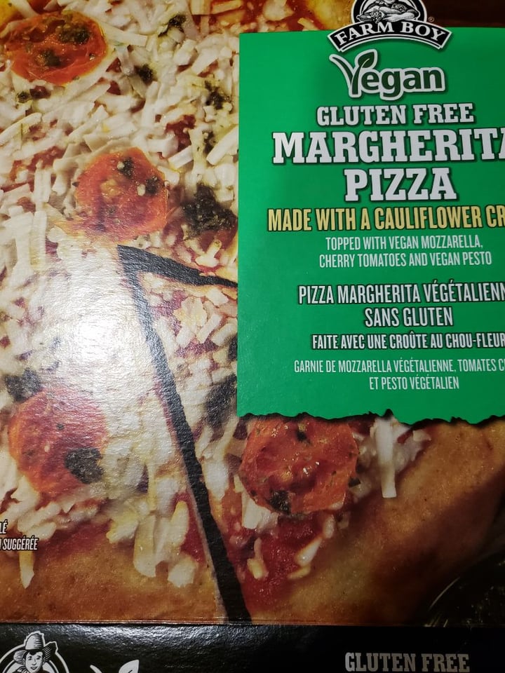 review photo of Farm Boy Vegan Gluten Free Margherita Pizza shared by @ikacso on 05 Oct 2019 - review