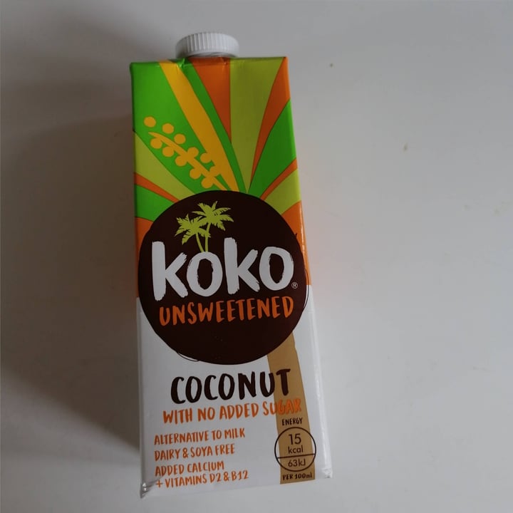 photo of Koko Dairy Free Coconut Unsweetened shared by @intothemeow on  15 Aug 2021 - review