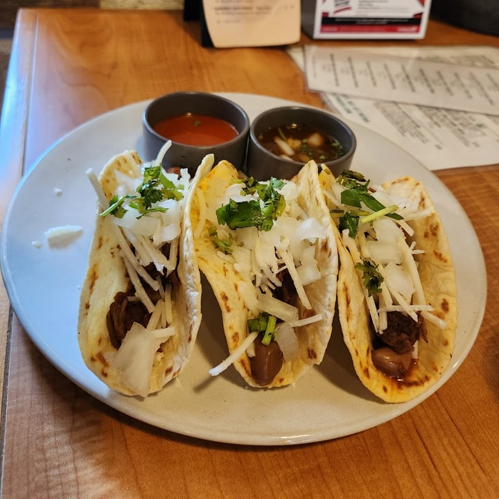 photo of Persimmon Hollow Brewing Co. Jackfruit Birria Tacos shared by @tanyacameron on  10 Dec 2022 - review