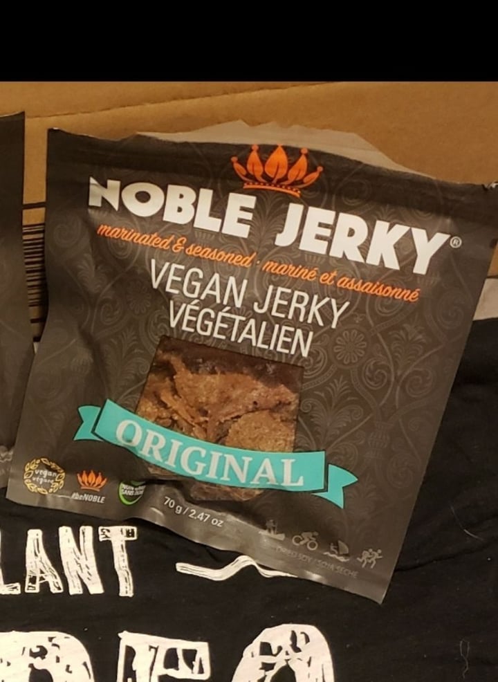 photo of Noble Jerky Vegan Jerky Original shared by @kayzie on  02 Mar 2020 - review